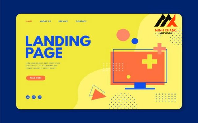 Thiết kế web với landing page tạo lợi thế cho doanh nghiệp